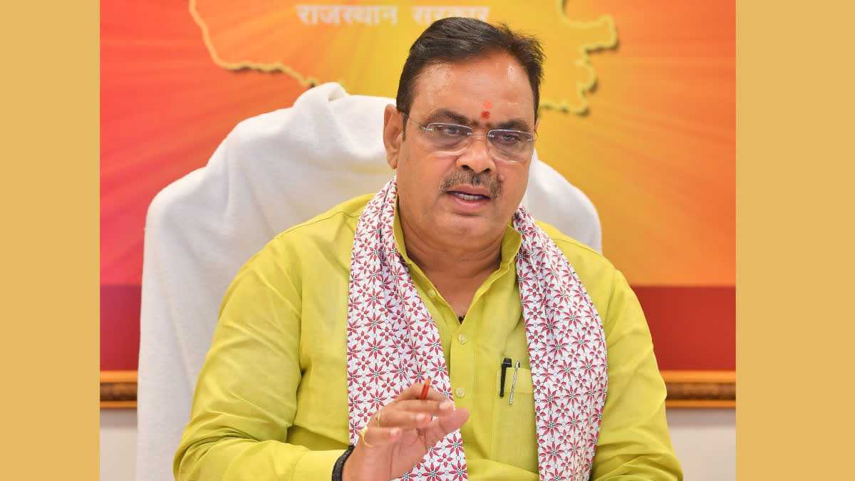 Chief Minister Bhajanlal Sharma