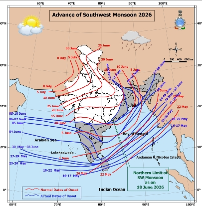 Monsoon weakens in Jharkhand