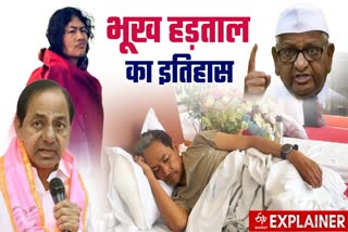 hunger strike against Govt