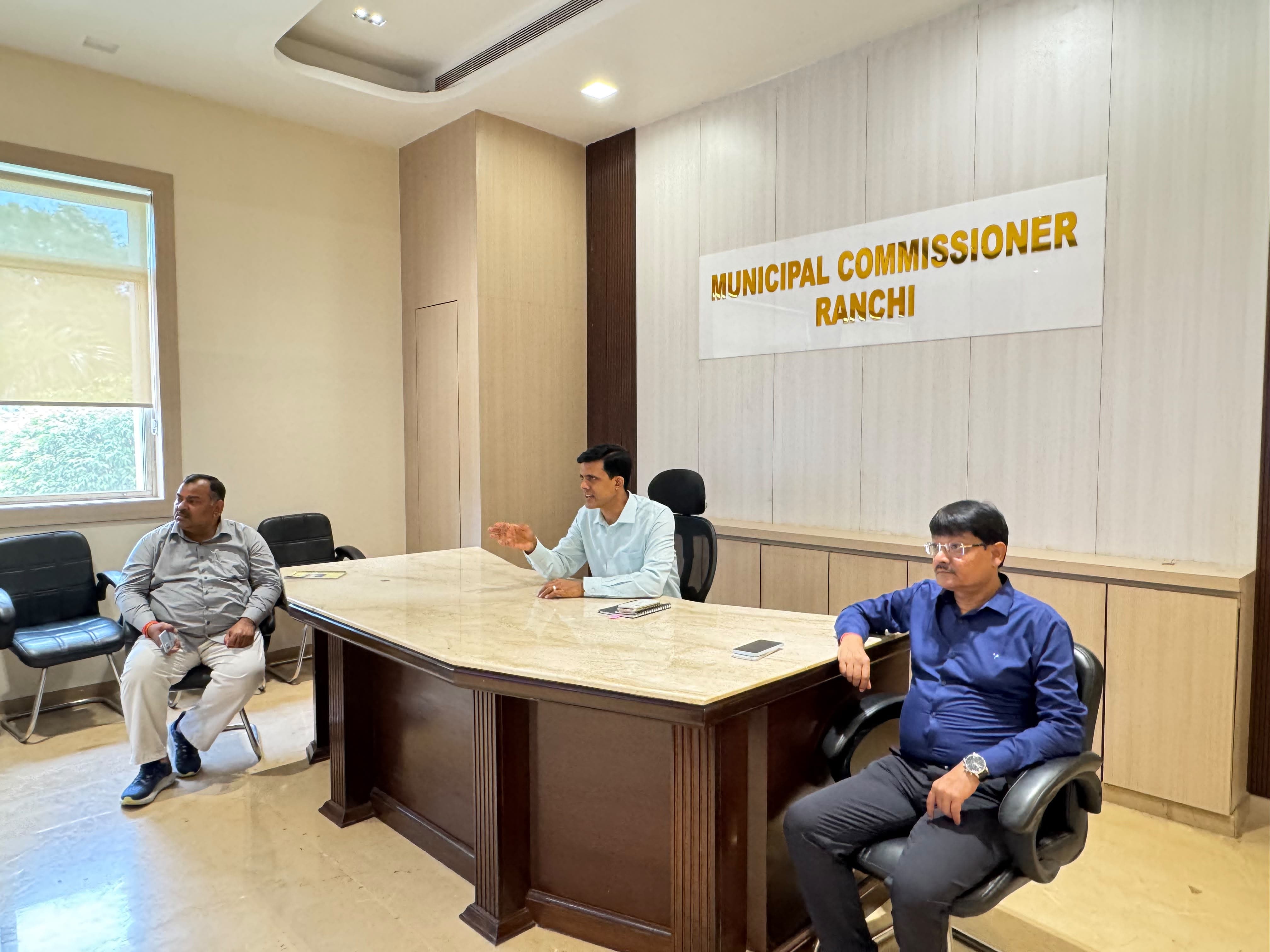 Ranchi Municipal Corporation continuously working to improve city civic amenities and systems