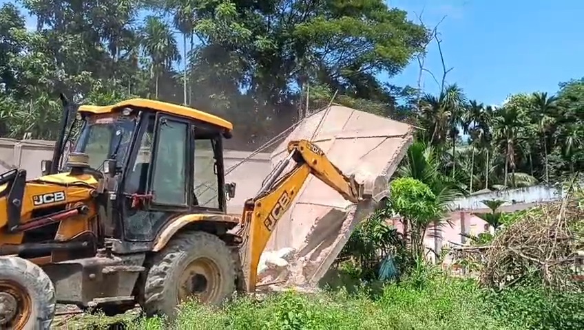 Assam Nagaland border eviction