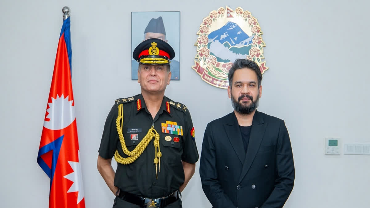 COAS General Seth meets Nepal PM Balendra Shah