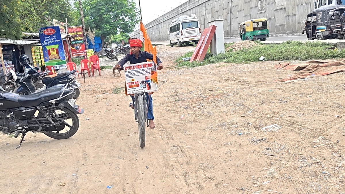 YASHRAJ BODHGAYA CYCLE YATRA