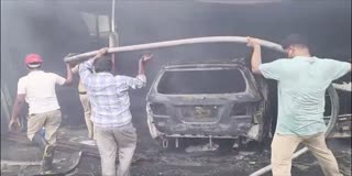 Fire Accident In Narasaraopet