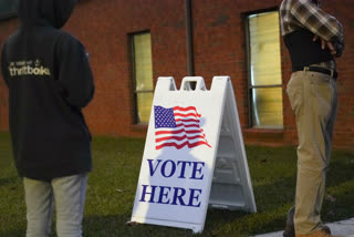 Americans cast their ballots in the 2024 presidential race in Georgia.