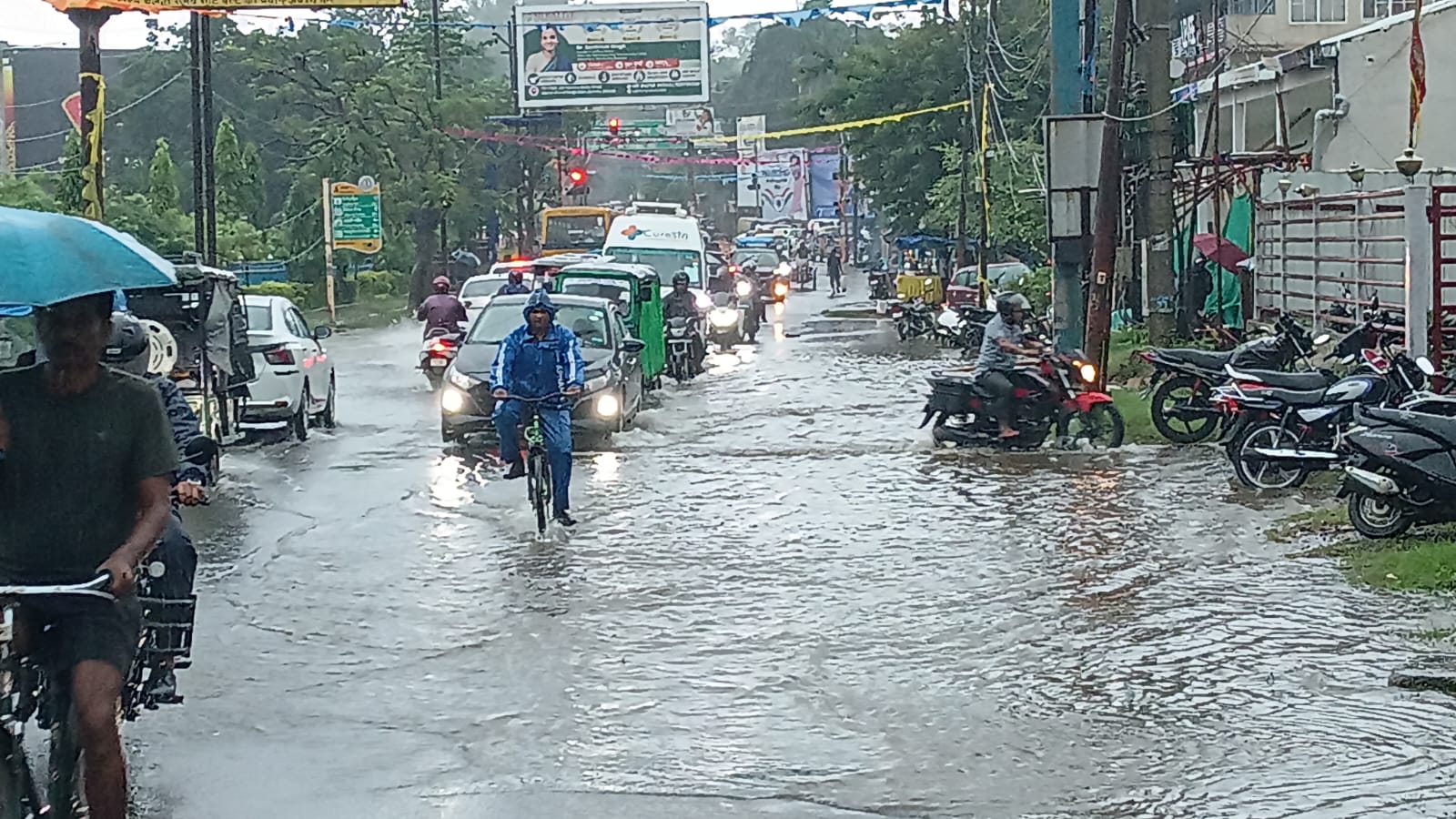 Waterlogging problem After Rain