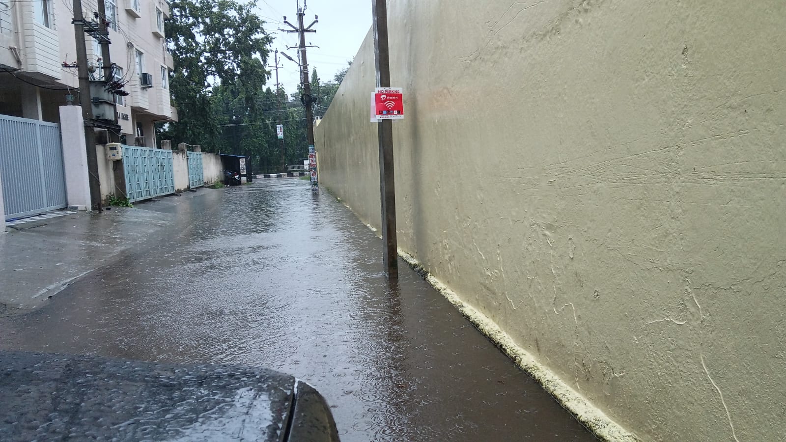 Waterlogging problem After Rain