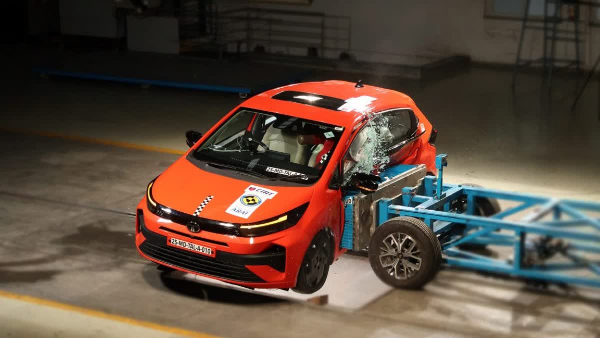 Tata Altroz ​​facelift crash test