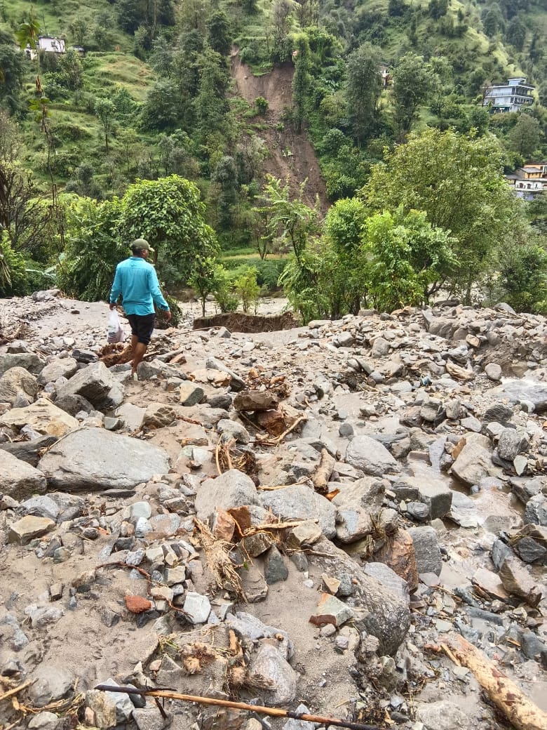 CHAMOLI NANDANAGAR DISASTER