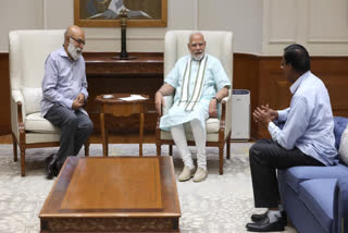 RAMOJI GROUP CMD KIRON MEETS MODI