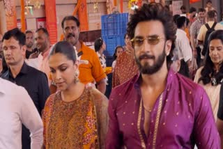 Deepika Padukone Ranveer Singh visited the Siddhivinayak Temple