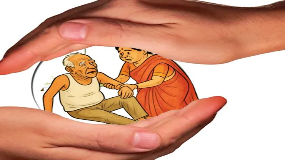 Police Providing Security to Senior Citizens