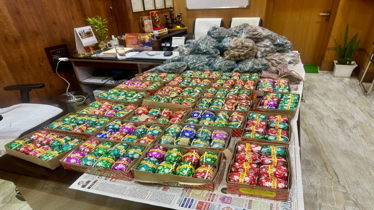 BANNED FIRECRACKERS SEIZED