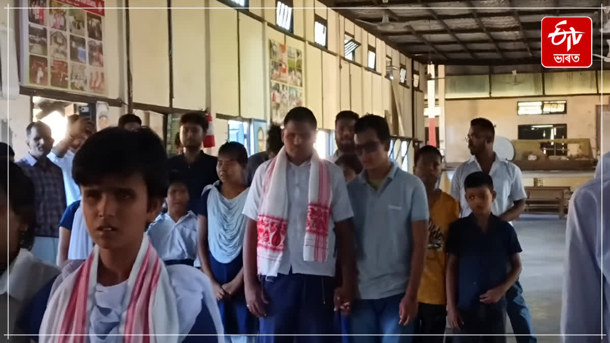 Blind student became emotional while celebrating Zubeen Garg's 53rd birthday in Nagaon