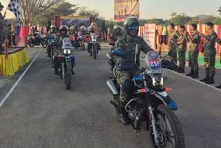 Bike rally started from Barmer