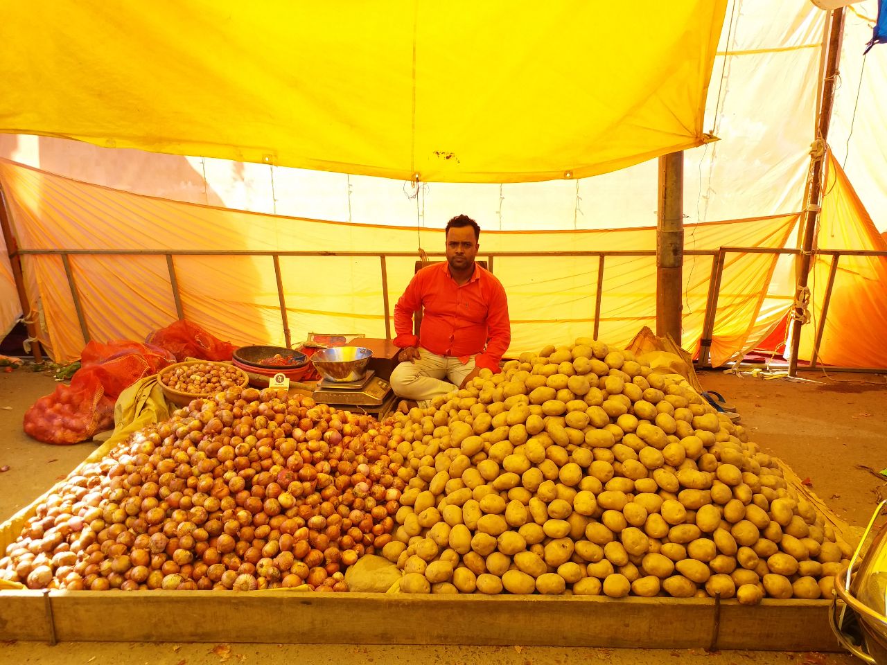 Potato cultivation soil plowing