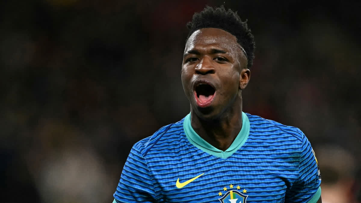 Vinicius Jr Crowned FIFA 2024 Men's Best Player After Ballon d'Or Snub; Aitana Bonmati Wins Women's Award After his 2024 Ballon d'Or snub to Rodri, Real Madrid winger Vinicius Jr was named the FIFA Best Men's Player 2024 in Doha.