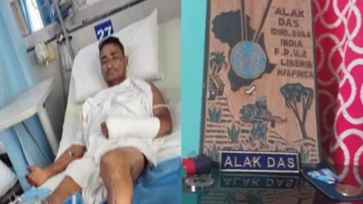 Assam CRPF Jawan injured