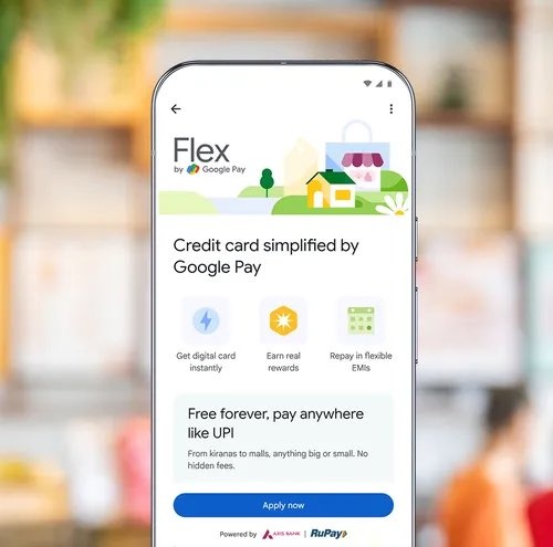 Flex By Google Pay: Google Partners With Axis Bank to Introduce UPI-Powered, Digital Credit Card