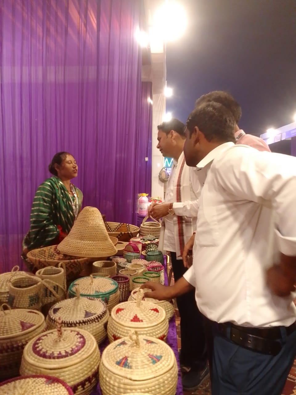 Munj Crafts in exhibition