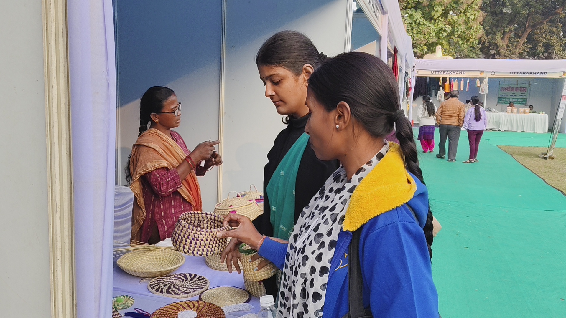 Munj Crafts in exhibition