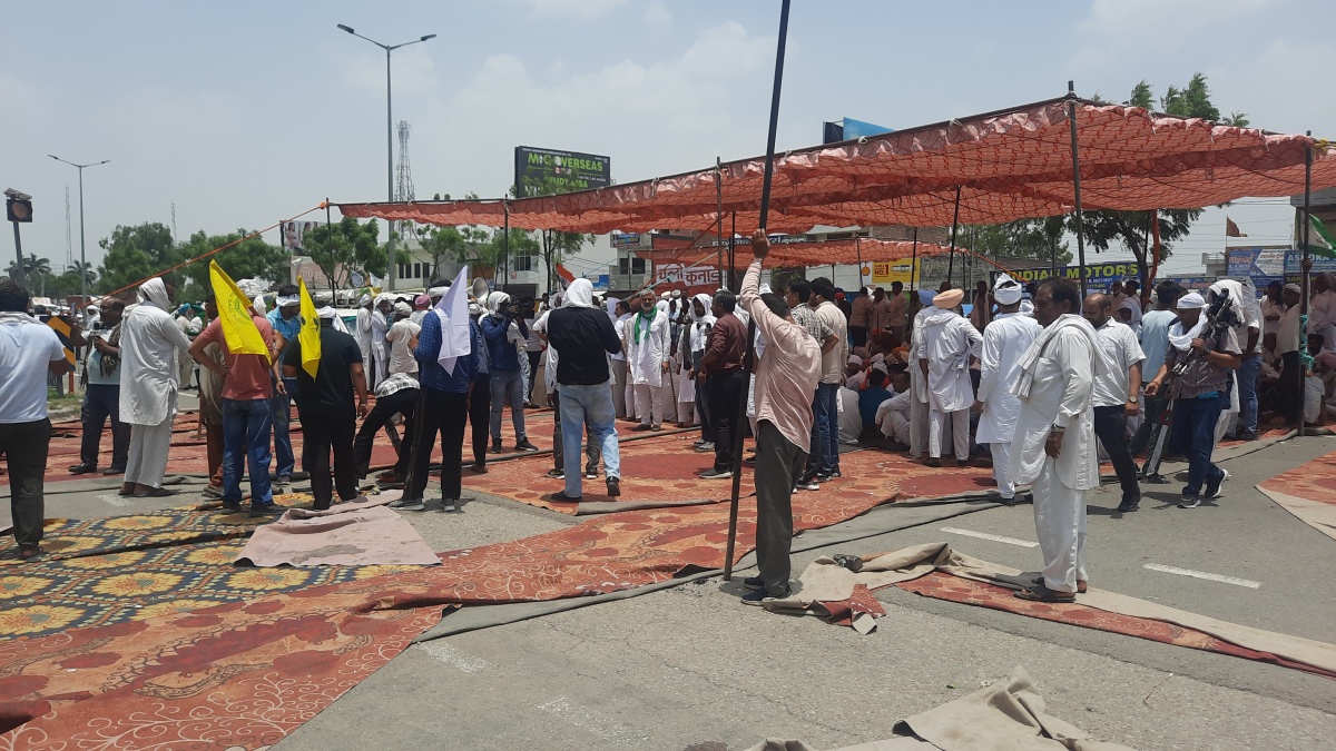 Sanyukt Kisan Morcha meeting