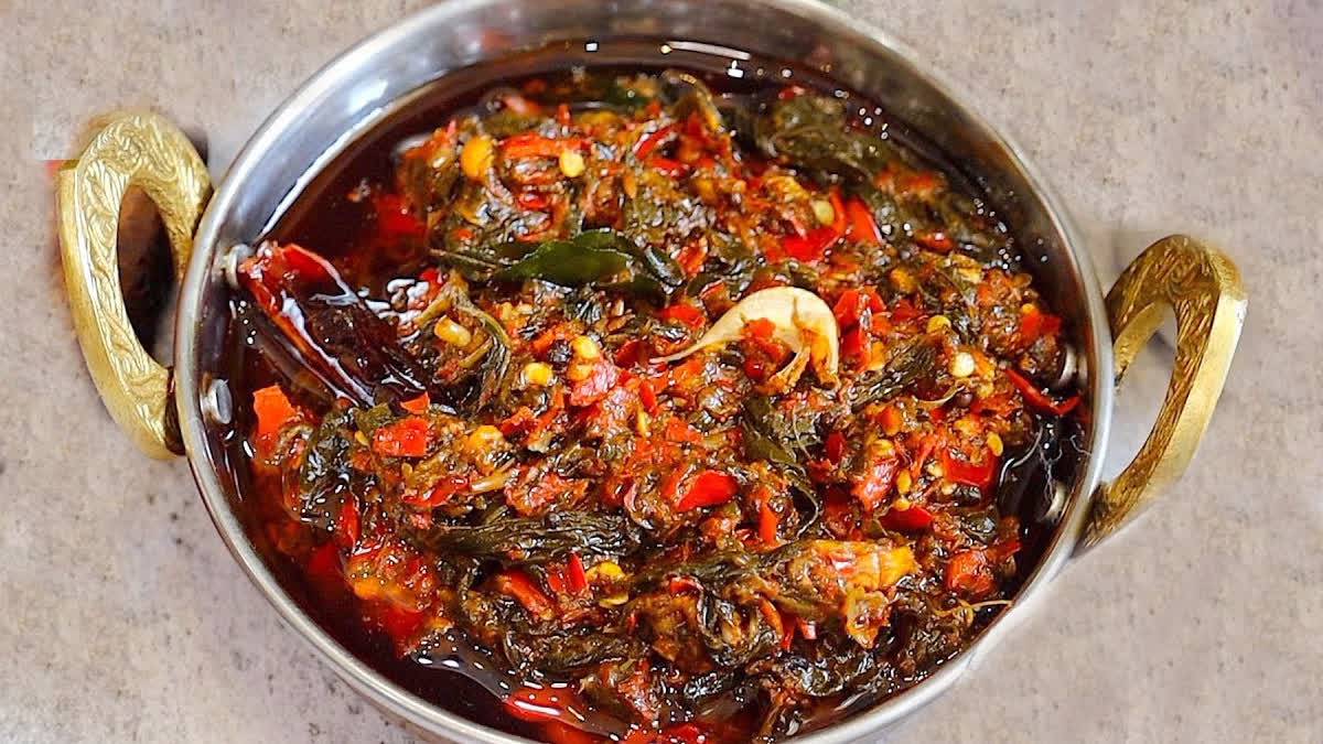 Gongura Pandu Mirchi pachadi