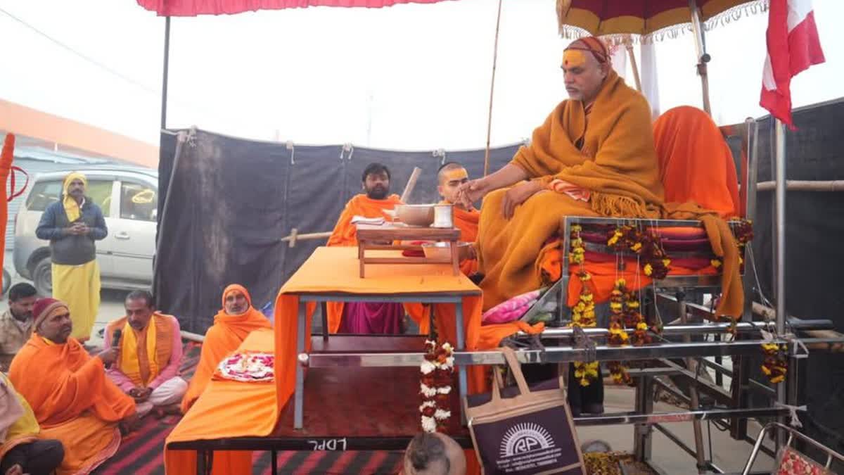 Swami Avimukteshwaranand On Hunger Strike After Police Lathicharge His Followers