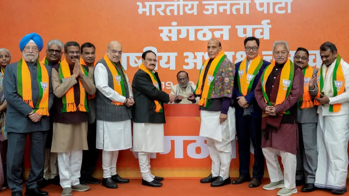 BJP National President Election