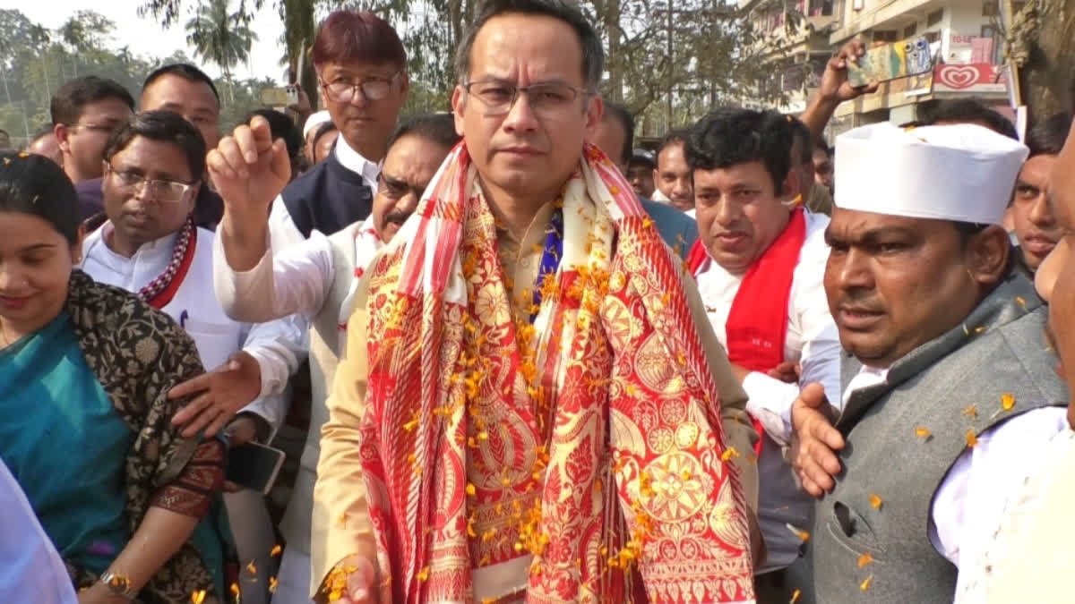 APCC president Gaurav Gogoi in Goalpara