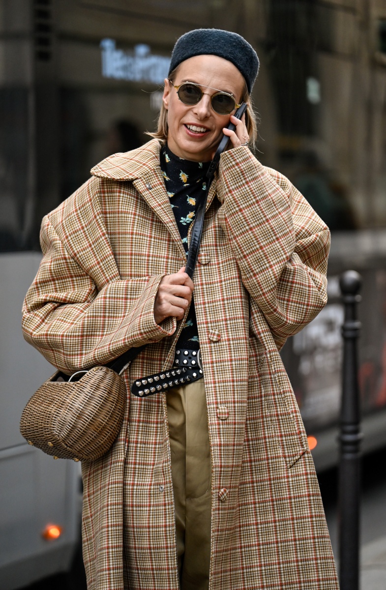 Plaid coat