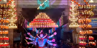 நெல்லையப்பர் காந்திமதி அம்பாள் கோயிலில் லட்சதீபத் திருவிழா