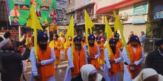 Grand Nagar Kirtan on the occasion of the sacred wedding anniversary of Sri Guru Hargobind Sahib Ji