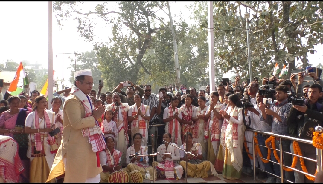 APCC president Gaurav Gogoi in Goalpara