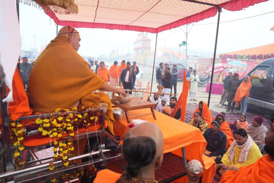 Swami Avimukteshwaranand On Hunger Strike After Police Lathicharge His Followers