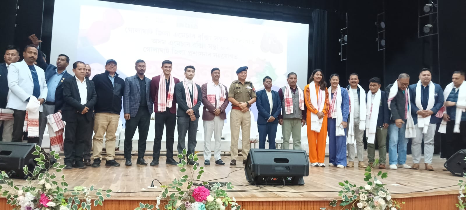 National Games medal-winning boxer felicitated