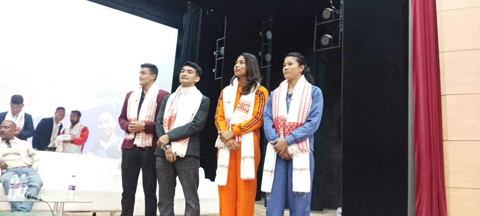 National Games medal-winning boxer felicitated