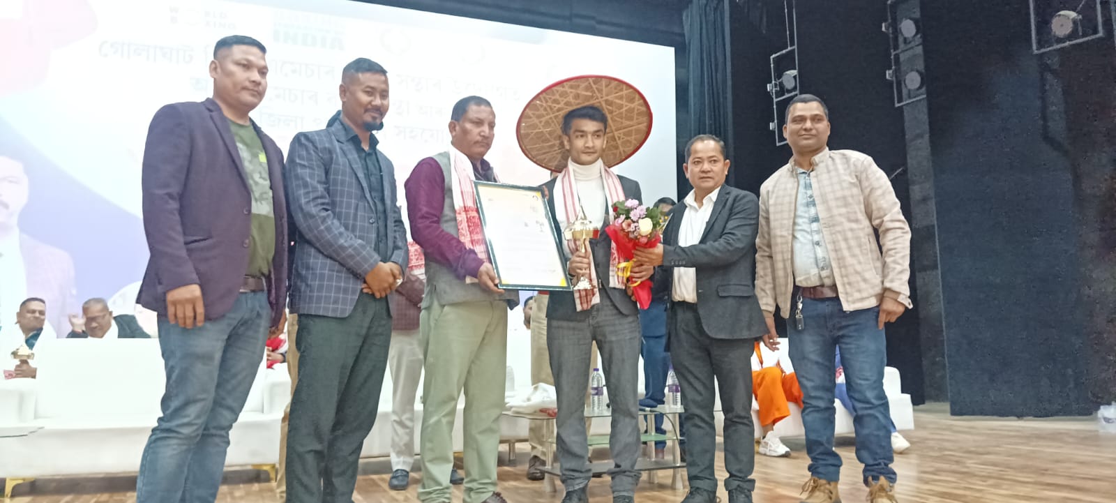 National Games medal-winning boxer felicitated