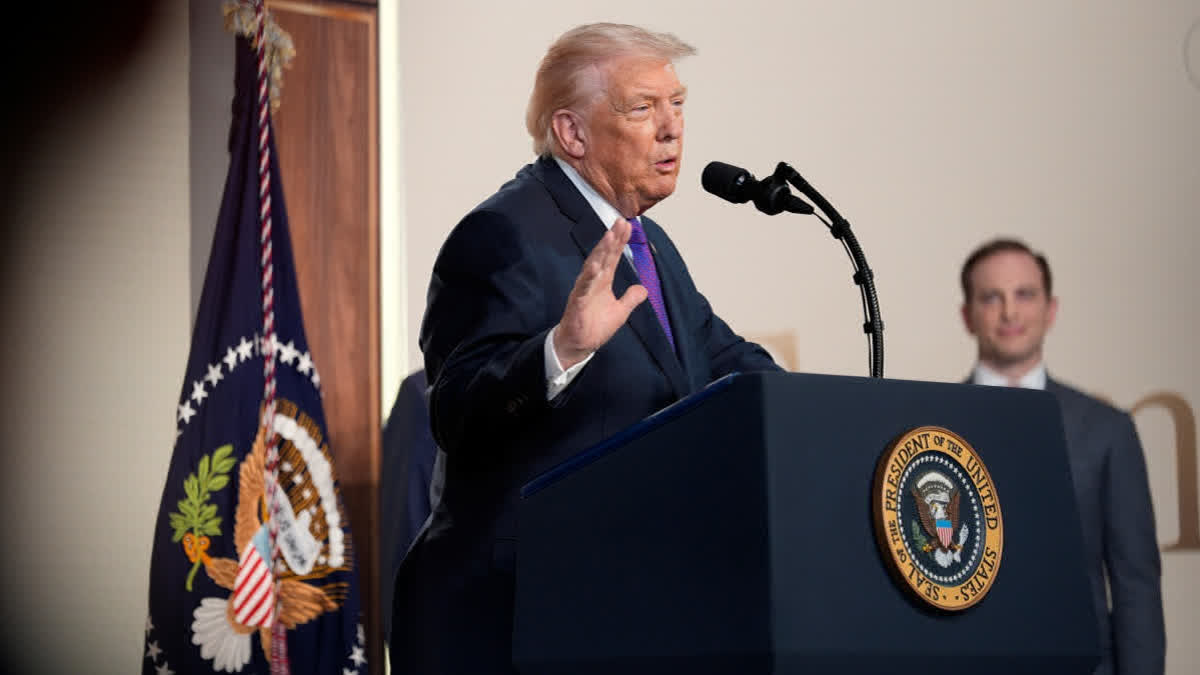 US President Donald Trump