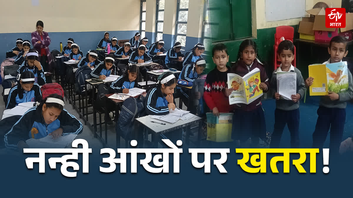 Screen Time Danger to children eyes