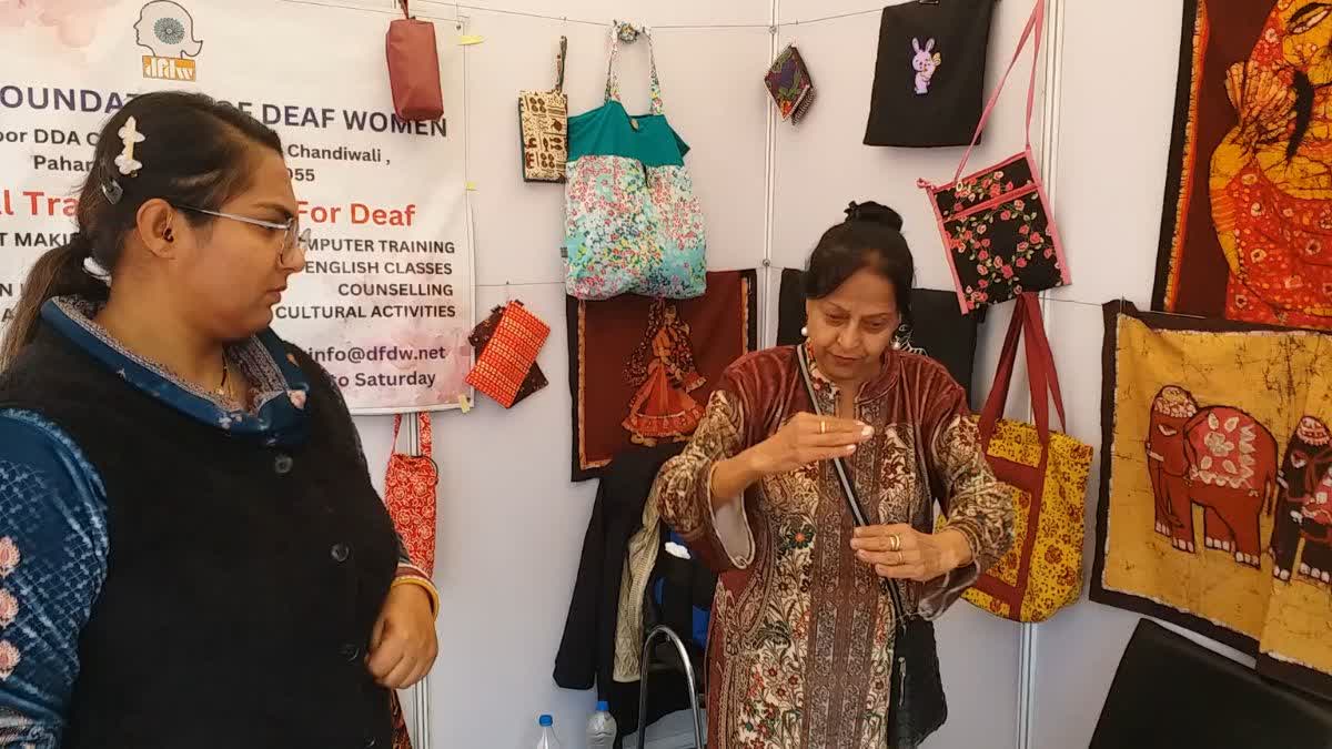 Deaf Women Empowerment at Divya Kala Mela Chandigarh
