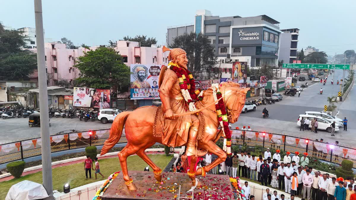 बीडमध्ये छत्रपती शिवाजी महाराजांची 396वी जयंती उत्साहात साजरी!