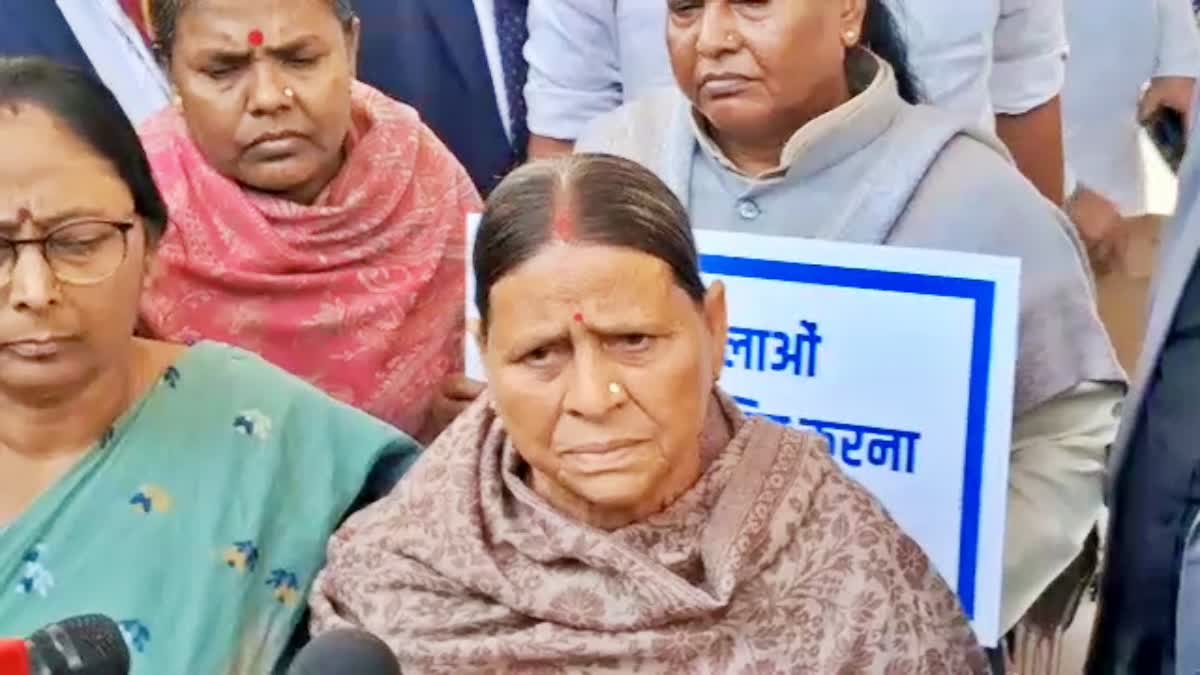Rabri Devi on liquor ban