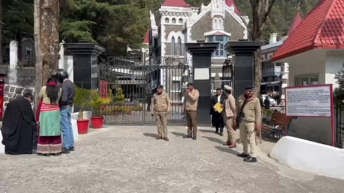THREAT TO NAINITAL HIGH COURT