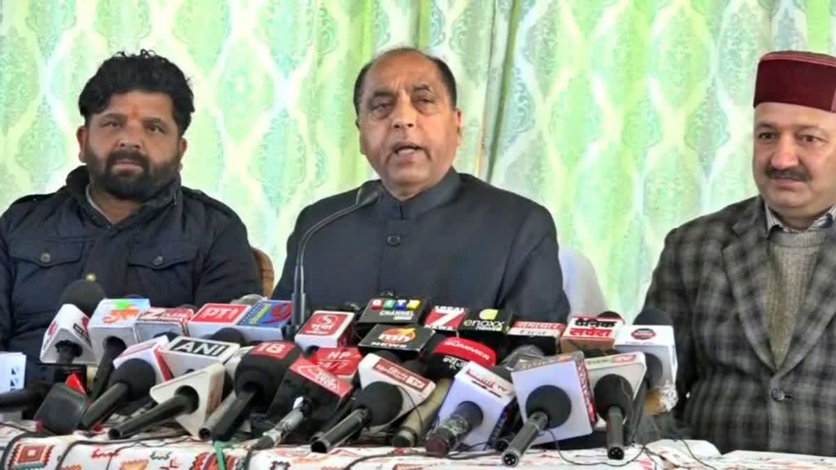 Jairam Thakur Target Sukhu Govt