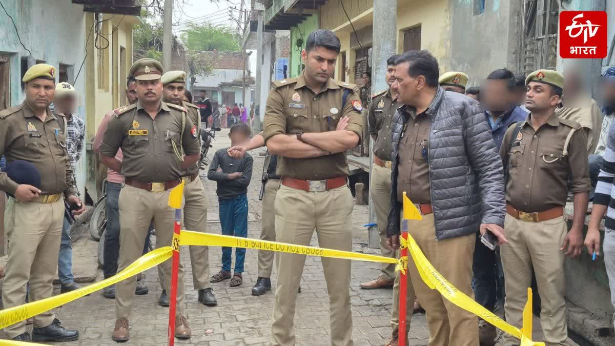 elderly man killed by brick in uttar pradesh agra achnera Urdu News