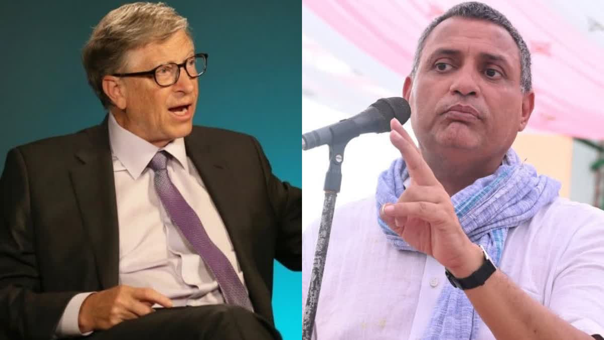 Bill Gates and Sudhakar Singh