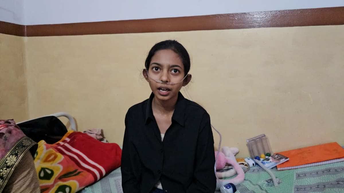 mandla student suffering lung disease