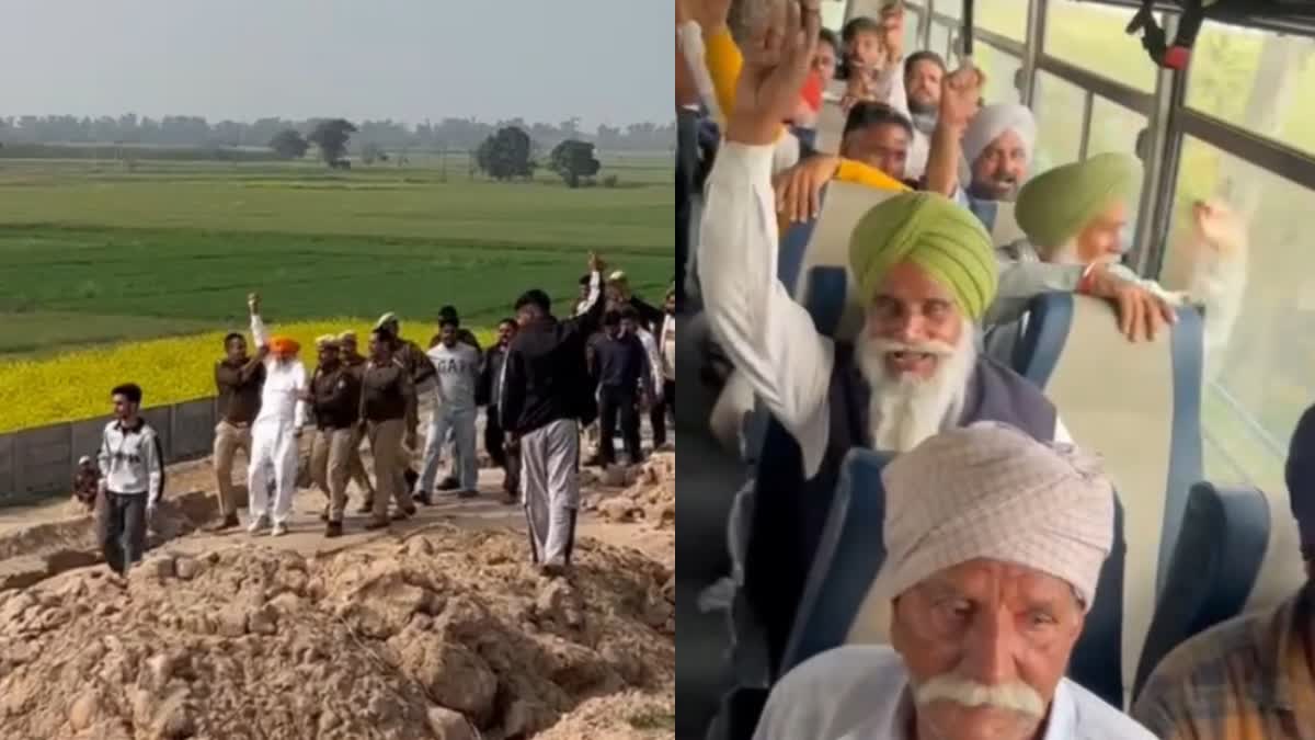 Clash between farmers and police over ring road in Ambala