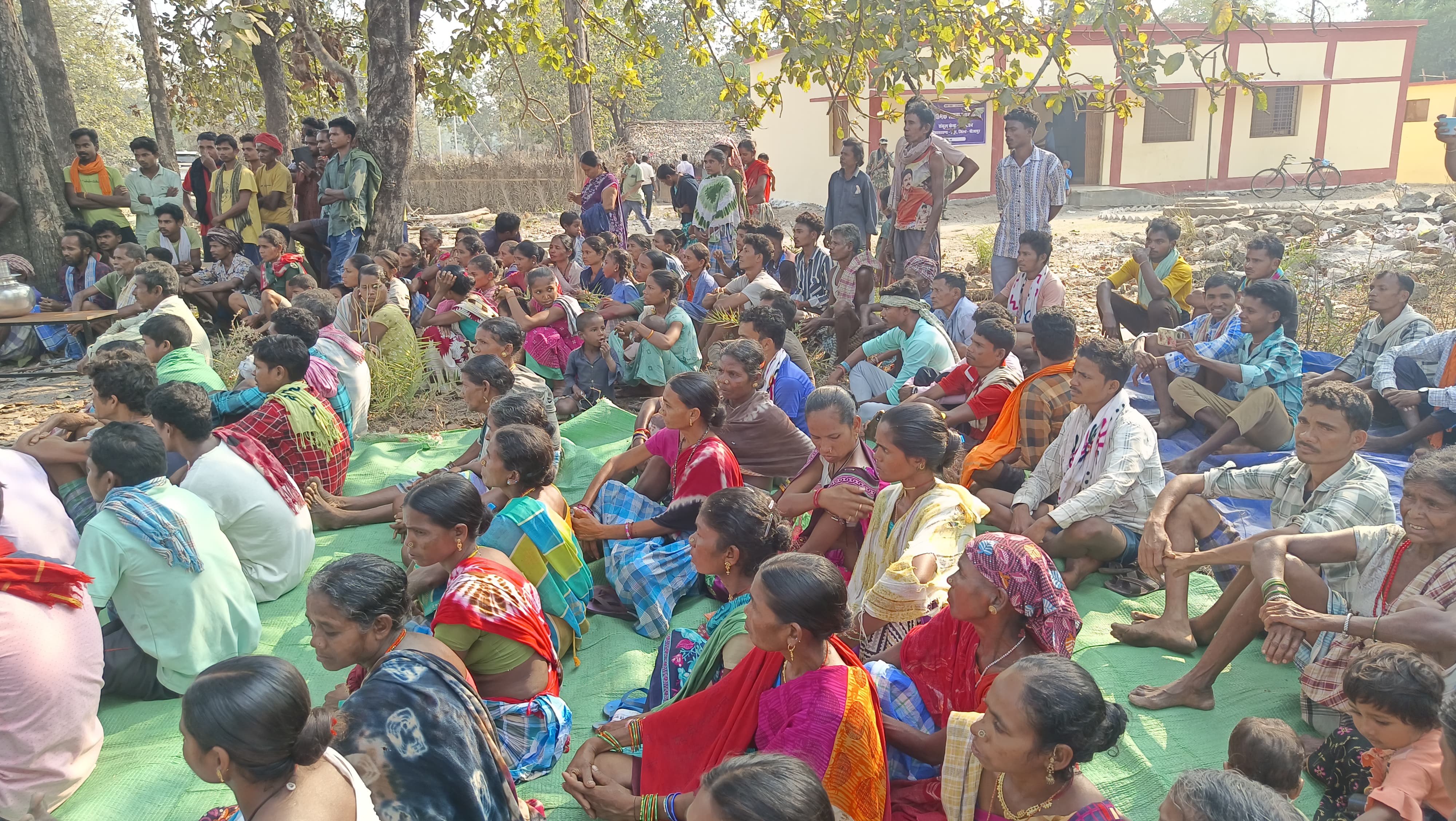 MLA listened to the problems of the villagers